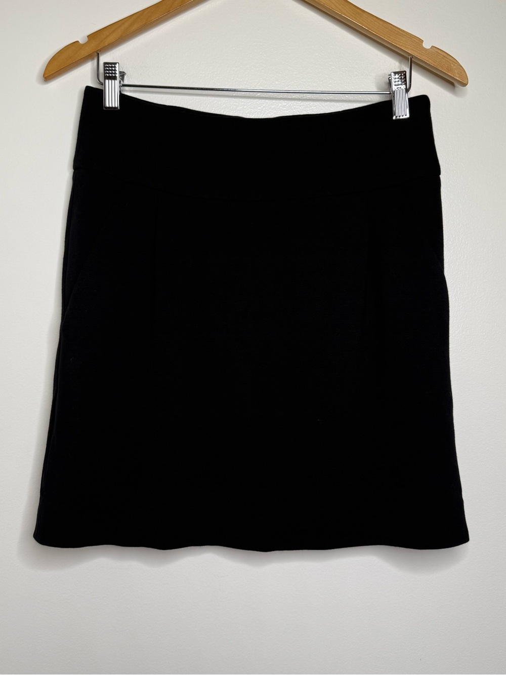 Kenneth Cole Black Skirt Womenβs Size 6 Pockets Lined Office Versatile Basic